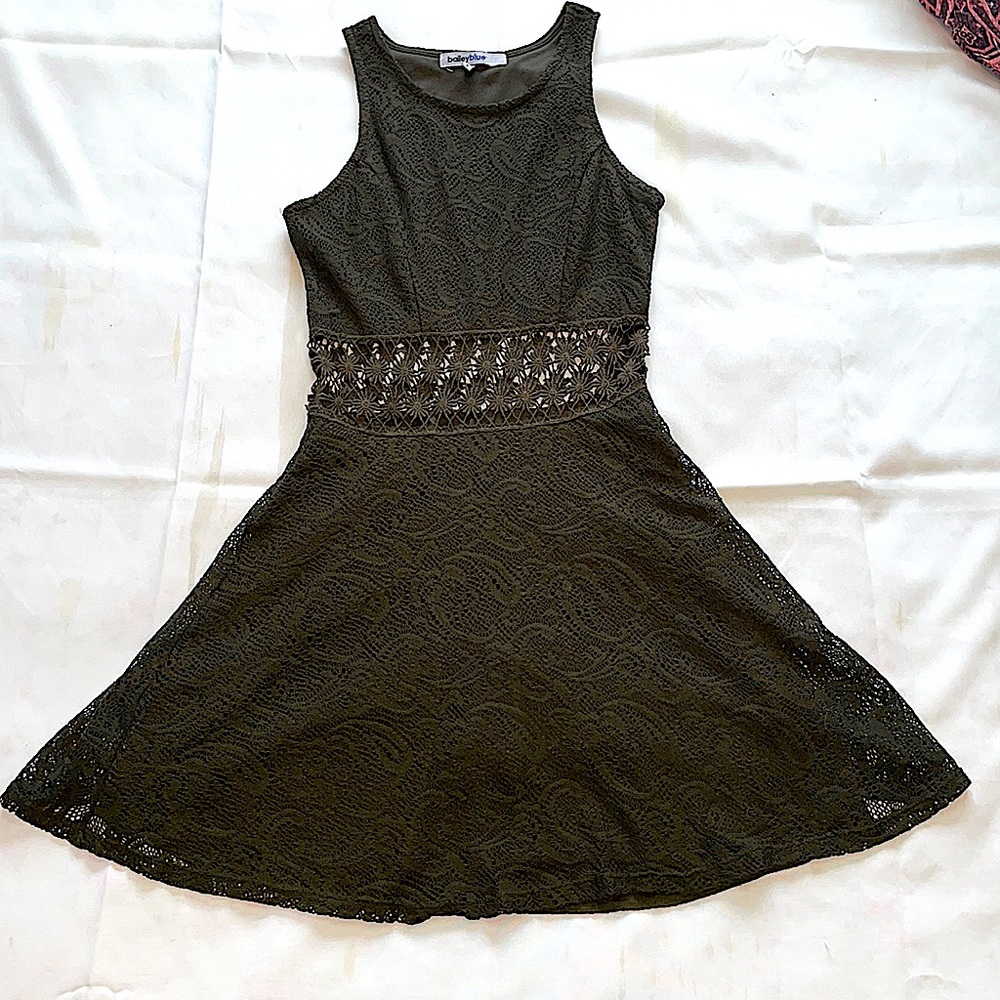 Bailey blue mini dress